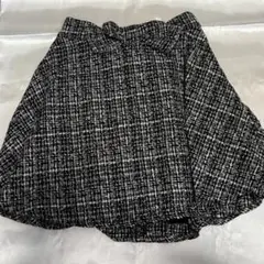INGNI ツイード 黒 スカート