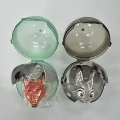 ディズニー リングコレクション ニック ジュディ カプセルトイ ガチャ