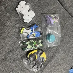 ポケモンカプセルトイ ストラップ 4個＋マスコットセット