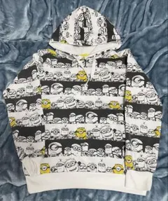 ミニオン パーカー フード付き