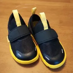 GIRAUDM キッズスニーカー ブラック イエロー