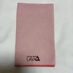 LAVA ヨガ用タオル ピンク