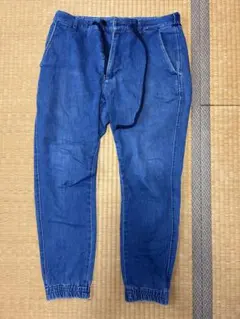 【ユニクロ】デニムジョガーパンツ