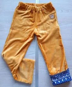 ミキハウス コーデュロイパンツ マスタード 110cm