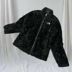 ノースフェイス フリースジャケット ブラック　キッズ（ガールズ）150前後