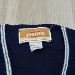 70s Jantzen ネイビー Vネックセーター made in usaのサムネイル