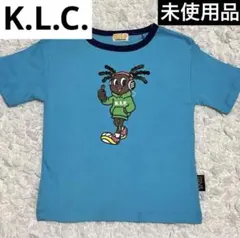 新品 K.L.C. 半袖Tシャツ 水色 ブルー Y2K 平成 レトロのサムネイル