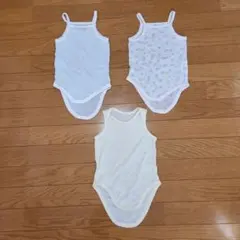 肌着　ロンパース　キャミソール　ベビー　70 　3着　セット