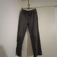 GU グレー デニムパンツ Lサイズ