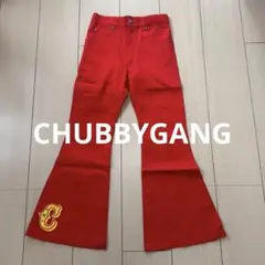 【美品】CHUBBYGANG チャビーギャング 130cm Y2K フレアパンツのサムネイル