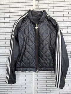希少　80s adidas レザージャケット　ライダース　tuneのサムネイル