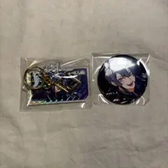 にじさんじ　長尾景　VΔLZ 一唱入魂 楽天ブックス　キーホルダー　缶バッジ