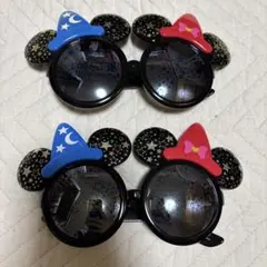 ミッキー型サングラス2個セット