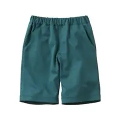 【ファミリア】美品 ハーフパンツ 3分丈 グリーン チェック XB 男の子