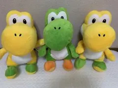 ヨッシー　特大サイズぬいぐるみ　3体セット　スーパーマリオ　タグ付き