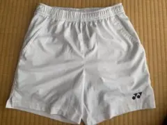 YONEX ハーフパンツ ホワイト Sサイズのサムネイル