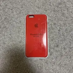 iPhone 6s Plus シリコンケース レッド