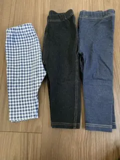 ユニクロ　西松屋　レギンスパンツ　80サイズ