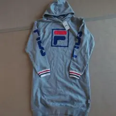 ■新品未使用 FILA フード付き パーカー ワンピース160