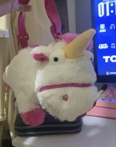 フラッフィー、ミニオンプラチナム雑貨ユニコーンのぬいぐるみ MINIONS