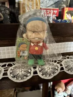 ビンテージ　もーれつア太郎　デコッ八　ソフビ人形　2種セット