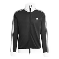 【新品 タグ付き】adidas ジップアップ　ジャケット ブラック/ホワイト