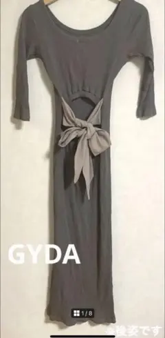GYDA バックリボン ワンピース