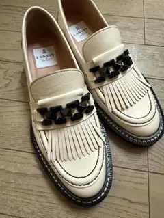 LANVIN en Bleu スタッズモチーフフリンジ ローファーのサムネイル