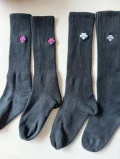 デサント　ブラックソックス 2足セット