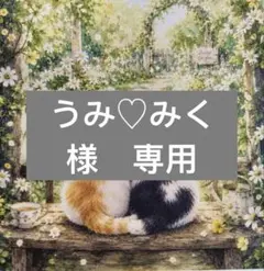 うみ♡みく様　専用