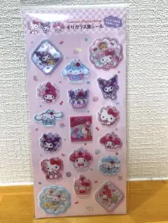 すりガラス風シール　サンリオ