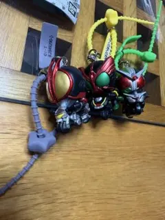 仮面ライダー カラフルマルチチャーム 555、オーズ、Wの3種セット