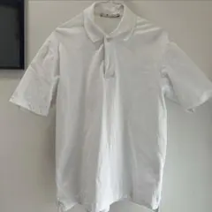 UNIQLO ユニクロ ＋J 半袖ポロシャツ 白　Sサイズ メンズ プラスJ