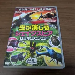 虫が演じるシェイクスピア ロミオとジュリエット DVD - メルカリ