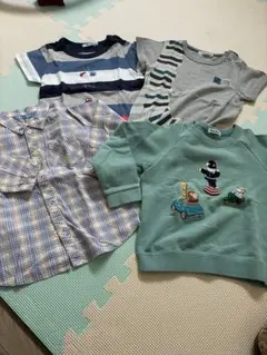 familiarトップスセット4点+fdashズボン(全サイズ100)