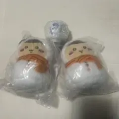 ちいかわ　くりまんじゅう　ぬいぐるみとおちょこ