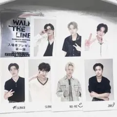 ENHYPEN walk the line 来場特典　第一弾　全７枚セット