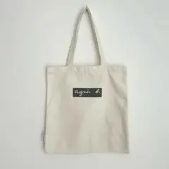 agnès b. /アイボリートートバッグ