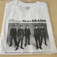 嵐 LIVE TOUR 2026 We are ARASHI グッズ Tシャツ - メルカリ