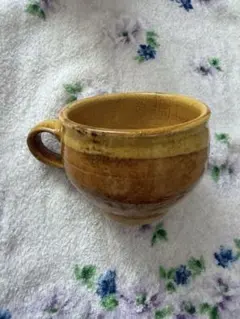 マグカップ 貫入　茶色
