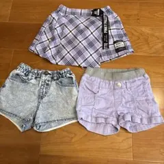120〜140 ショートパンツ