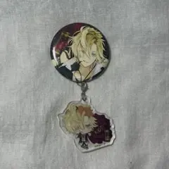 DIABOLIK LOVERS 無神コウ チャーム付き缶バッジ