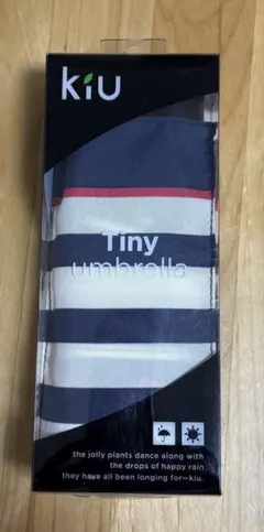 【8月限定・未使用品】kiU Tiny umbrella 晴雨兼用 折りたたみ傘のサムネイル