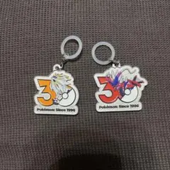 ポケモン 30周年 メタルキーホルダー コライドン　ソルガレオ2種セット