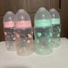 【母乳実感互換性アリ】Smart Angel 哺乳瓶 250ml 4本