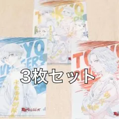 東京リベンジャーズ セブンイレブン クリアファイル 佐野万次郎 松野千冬 集合