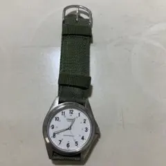 CASIO クォーツ 腕時計 MTP-1199 カーキベルトのサムネイル