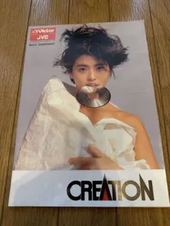 桜田淳子 ビクター純白カラーテレビカタログ 昭和レトロ♥新品 美品