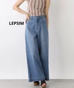 LEPSIM＊バギーデニムパンツ