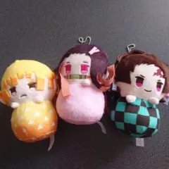 鬼滅の刃 ぴょこぬい 我妻善逸 竈門禰豆子 竈門炭治郎